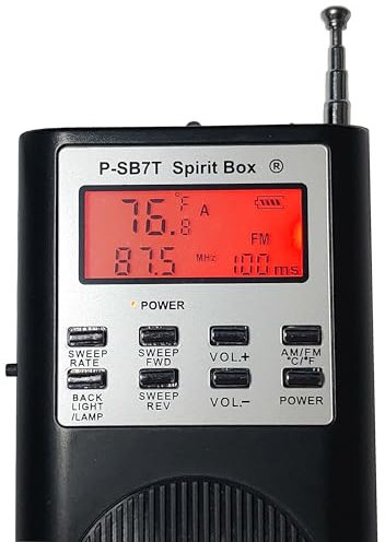 P-SB7 Rev 7 Spirit Box ITC Research FM/AM Ghost Box PSB7 Radio Paranormal New Model PSB7T SB7 P-SB7 SB7T 2023 Model