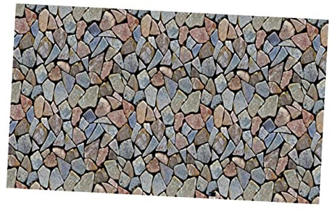 Gadpiparty Pegatinas De Pared De Piedra Elegantes Calcomanías Autoadhesivas De Pvc De 45 Cm X 100 Cm Para Decoración De Paredes Aptas Para Inquilinos