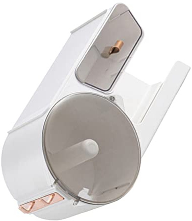 Paper Roll Hips and Pet Material Toilet Paper Holder Wall Toilet Tissue Dispenser Space-Saving Towel White Corner The Pet