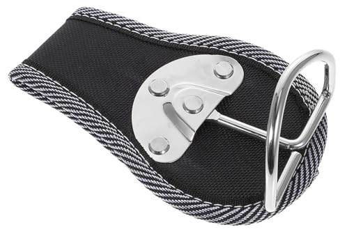 TOVINANNA Soporte Metálico Resistente para Martillo y Llaves Gancho con Clip para Cinturón hasta Organizador Práctico para Herramientas de Electricista y Construcción