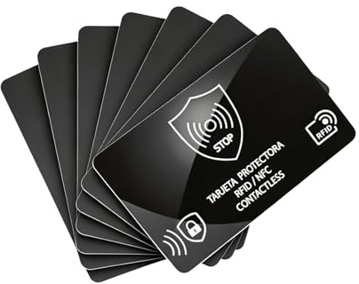 12 Pack RFID Blocking Card and NFC Blocker Sleeves, Contactless Protector