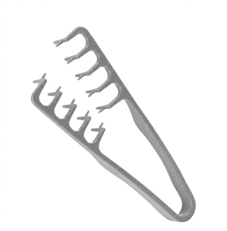 VAEIORP 1 Pcs Pettine Styling con Texture, Volumizzante a Denti Larghi per Capelli, per Capelli Ricci e Bangs, Strumento per Volume alle Radici, Pettine Uomo e Donna