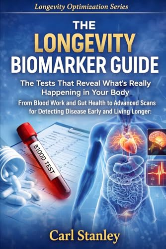 The Longevity Biomarker Guide: The Tests That Reveal What’s Really Happening in Your Body. From Blood Work and Gut Health to Advanced Scans for Detecting Disease Early and Living Longer