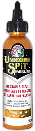 Unicorn Spit Sparkling Golden Gosling 118ml Gold Glitter Paint Gel Stain