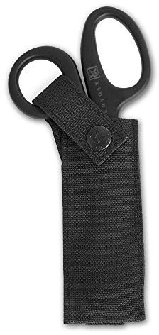 Forbici mediche tattiche da 7.5 pollici e tattiche EMT forbice Molle portautensili (nero)