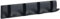 maifey Garderobenhaken Wand Schwarze, Moderne Hakenleiste Klappbar mit 4 Hakens, Platzsparende Garderobenleiste zum Aufhängen von Mänteln, Hüten, Schals