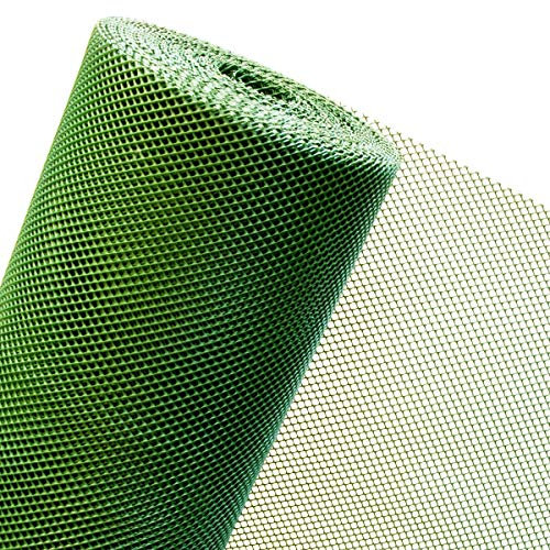 HaGa Griglia per compost, 1,2 m x 10 m, plastica di alta qualità per rifiuti e riciclaggio, dimensioni pratiche per composter, compostiera rapida e compostiera termica