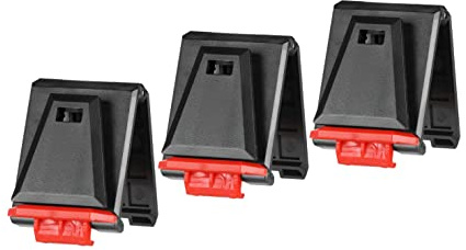 Diggers Tools - 3er Set Quick Klik Adapter [ Ersatz Clips zum Sparpreis ] - Flexibel Kombinierbare Werkzeugtasche Gürtel - Hochwertige Gürteltasche Werkzeug für Elektriker, Dachdecker & Zimmerer