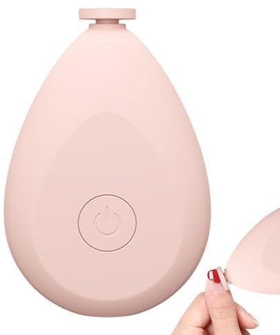 Elektrische Nagelfeile Baby - Baby-Nagelfeile mit 4 Schleifköpfen - Baby-Nagelschere, Nagelknipser für Zehen und Fingernägel, Pflege, Polieren und Trimmen Luckxing