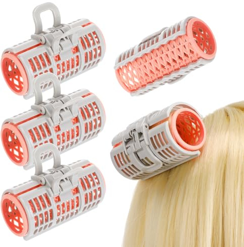 BCOATH 6 Rizadores de Peluquería Cabello Resorte, Seguros Abs y Pe, Ideales para DIY y Peinados Profesionales en Salones