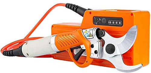 Profesionales Tijeras de Podar Eléctricas Grande Apertura Máxima 45 mm Podadera Jardín Portátil Cortadoras de árboles Ramas Automática con batería litio recargable funciona constante 10 horas