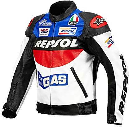 MTTKTTBD PU-läder motorcykeljacka Cordura textil Roller Quad Biker Touring Jacka vattentät skyddsjacka motorcykel skyddsjacka med protektorer och reflektorer för Touring Motorbike Racing