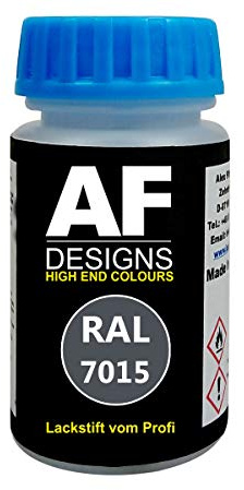 Alex Flittner Designs Lackstift RAL 7015 SCHIEFERGRAU seidenmatt 50ml schnelltrocknend Acryl