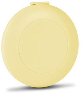 DLseego Game Card Case for Switch,12 Switch Games Cartridge Slots and 12 Micro SD Card Slots,Makaron Round-Shape Design Game Card Holder Game Storage Case-Vanilla Yellow