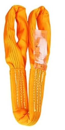 Imbracatura Super Lift con maniche protettive, imbracatura in poliestere Power Lift Eye-Eye, trasporto automatico, traino, rigging, varie dimensioni nell'elenco(Orange 10T,5 M)