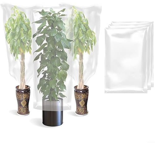 Housse de protection contre le gel réutilisable pour diverses plantes d'intérieur et d'extérieur en toutes saisons (A)