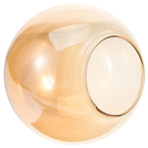 OSALADI Pantalla De Lámpara Colgante De Cristal Con Forma De Globo Repuesto Para Lámparas Decorativas 5.90 Pulgadas Cubierta De Vidrio Para Iluminación Interior