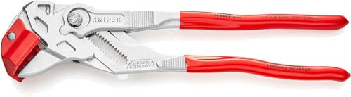 Knipex Tenaza para cortar baldosas y azulejos cromado, recubiertos de plástico 250 mm (cartulina autoservicio/blíster) 91 13 250 SB