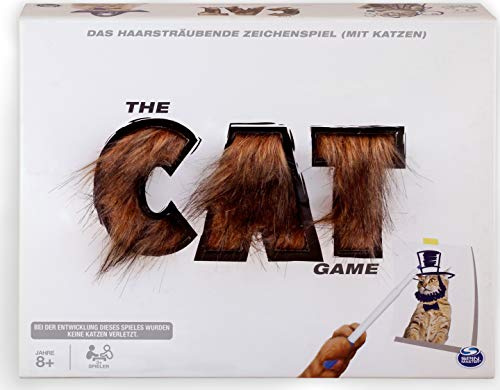 Spin Master Games The Cat Game, Juego de adivinanzas Creativo y Peludo con Gatos