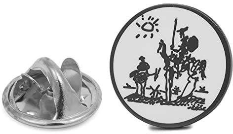 Gemelolandia | | Pin de Solapa Don Quijote de la Mancha 18mm | Pines Originales Para Regalar | Para las Camisas, la Ropa o para tu Mochila