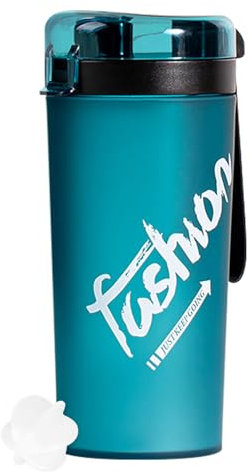 EACHPT Protein Shaker, 400ML Shaker für Proteinshakes Protein Shaker Flasche mit Mixball, BPA-Frei & Auslaufsicher, Kleine Shaker Flasche & leicht zu Greifende Trinkflaschen für Sport und Fitness
