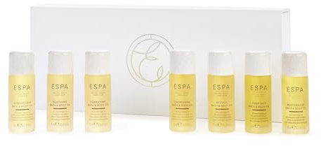 ESPA | Signature Blends Aromatherapy Bath & Body Oil Collection | Includes 7 Pure Essential Oil Blends | Aromatherapy Oils to Complement Ever-Changing Emotions