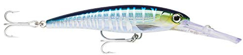 Rapala - Señuelo de Pesca X-Rap Magnum - Material de Pesca con Gran Babero Que se Hunde - Señuelo Pesca Marina - Profundidad de Nado 9m - 16cm/72g - Hecho en Estonia - Silver Blue Mackerel