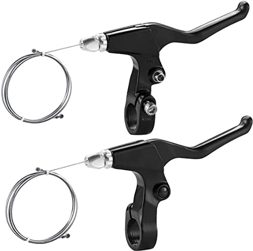 Chooee Bicycle Brake Lever, Mountain Bike Handlebar Brake Lever for MTB, AL6061 Aluminium Alloy, Black