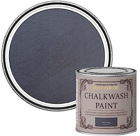 Rust-Oleum Chalkwash Wall Paint Dark Denim 125ml