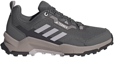 Adidas Womens Terrex AX4 Hiking Shoes Grey/Silver Dawn/Preloved Fig 6.5 Medium