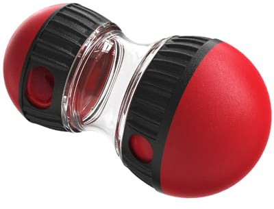 Aucaer Jouets prédateurs pour Animaux de Compagnie, Jouet Chien Occupation, Interaction & Intelligence pour Chien, Rouges
