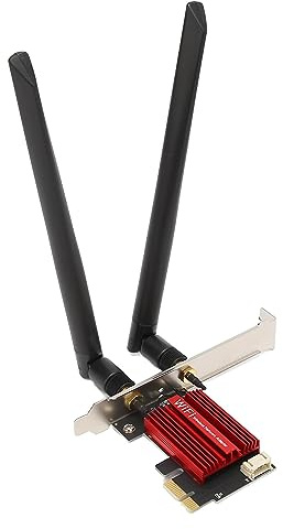 265AC Pro PCIE Wi-Fi-kort, 1200Mbps (2. 4GHz 300Mbps 5GHz 867Mbps) Dual Antenna Adapter, Nätverkskort för 7 8 10 11, Bluetooth 4.2