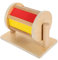 CIYODO Textiles Trommelspielzeug Spielzeug Für Kreative Fähigkeiten Spielzeug Gehirnspielzeug Spielzeug Für Die Früherziehung Spielzeug Für Kleinkinder Textiltrommelmodell Holz