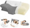 MOLPHIT Nackenkissen Kopfkissen, Nackenstützkissen, Seitenschläferkissen Memory Foam, Ergonomisches Kissen für Seiten, Rücken & Bauchschläfer