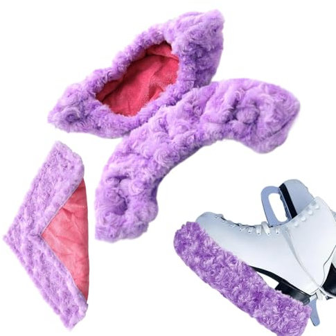 Eiskunstlauf-Wachen, Schlittschuhschützer für Schlittschuhe für Schlittschuhe - Ice Skating, Eiskunstlaufsicherung für Damen, Herren, Erwachsene, Rollschuhe Ricr