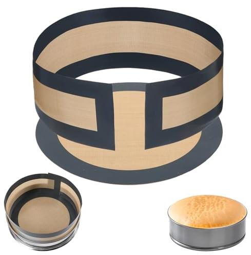 2 tappetini da forno in silicone per teglia a saltare, antiaderenti, riutilizzabili, antiscivolo, per pane, pane, pasta, forno, sbuff, biscotti, pizza