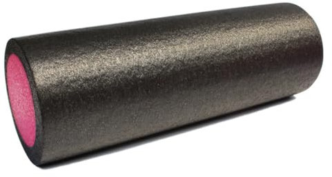 WOONEKY Columna De Yoga Sólida Negra 30x15 Cm De Espuma Epe Masajeador Fitness Equilibrador Para Pilates y Alivio Muscular Sesiones De Yoga y Entrenamiento