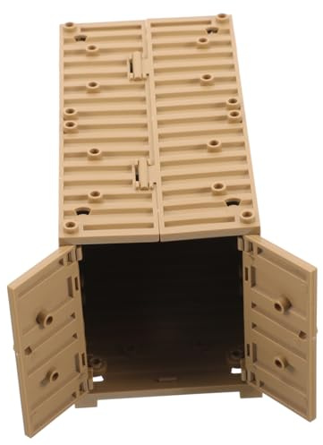 Abaodam Military Building Blocks Model Plastic Table Accessories Creative Building Props for Boys and Parent Playset Safe Decorative