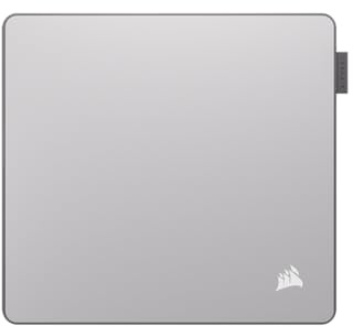 Corsair MM Pro Control Medium Tapis de Souris – Tissu Adapté à L’e-Sport pour Contrôle et Précision Professionnels, Base Antidérapante de 4 mm, Bords Inclinés et Cousus, 320 x 300mm – Gris