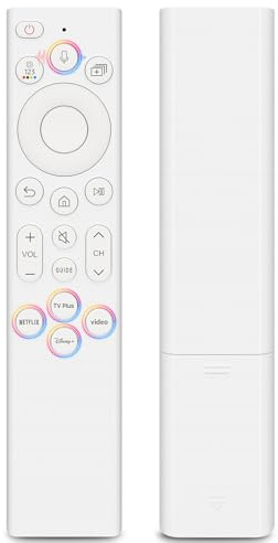 Röststyrning ersättningsfjärrkontroll för Samsung Smart-TV-apparater | För Samsung Frame Neo Series Smart TV-apparater (2019–2025) | Integrerad röststyrning, modernt chip för exakt taligenkänning