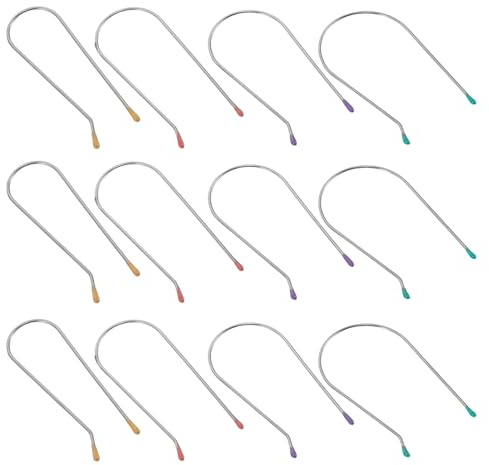 Hemobllo 32 Pièces Clips de Rouleaux en Acier Inoxydable U de U pour Bigoudis Chauffants, Prise Ferme et Design Convivial pour Cheveux, Usage Maison et Voyage