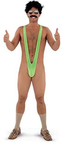 Borat Mankini Traje de baño para Hombres Sexy C-String Swim Trunks Shim Shorts Bikini de Fiesta Alternativa para los Hombres
