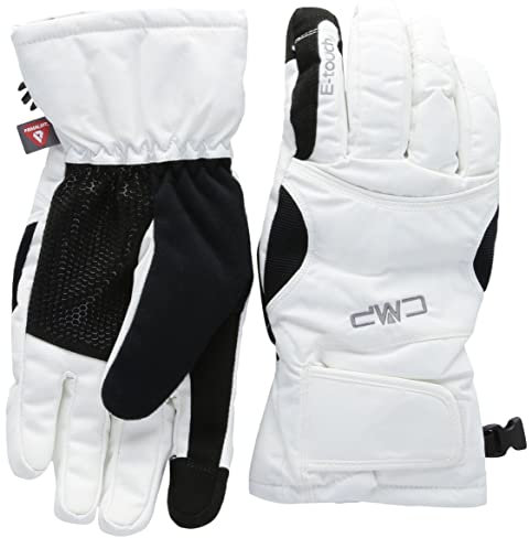 CMP - Taslan-Skihandschuhe für Damen, Weiß, 7