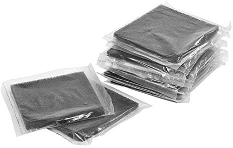 Rökabsorberande Filter, 10 St Aktivt Kolfilter Svamp 13cm X 13cm för Lödning Rökabsorberare Rök-, rök- och Rökavsugningsfilter