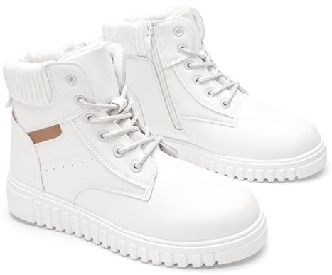 GLAMORA Bottes d'hiver pour femmes imperméables et thermiques avec semelle antidérapante et doublure en fourrure chaude, confortables et légères, idéales pour la ville, le travail ou les activités en