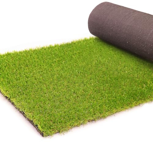 LUCATEX - Cesped artificial 2x4 metros 20mm GUIMARAS - calidad profesional - cesped artificial piscinas piscinas desmontables, cesped artificial terraza- fácil instalación - alta densidad