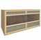 AUVYI Terrarium 100x47x47 cm Holzterrarium Terrarium Hamster Terarium Schildkröten Schlangen Terrarium Terrarien & Zubehör für Reptilien & Amphibien Holzwerkstoff, Glas, Stahl