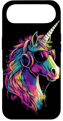 Licorne Coloré Arc-en-Ciel Cavalière Chevaux Équitation Coque pour iPhone Air