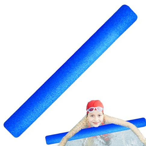Spaghetti galleggianti per piscine, spaghetti in schiuma, 59 pollici per divertimento galleggiante – spaghetti galleggianti in schiuma cava per piscina, bastone galleggiante, pasta spessa per nuoto