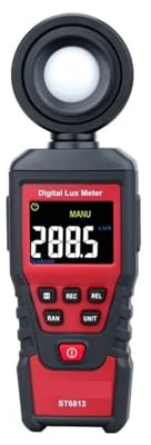 Luxmetro, Fotometro digitale, misuratore di luce, spettrometro fotografico, rilevatore di luminosità portatile, display LCD da 1 a 200.000 Luxmetri